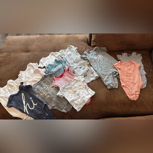 Assorted Baby Onesies 3 mo